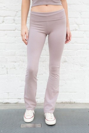 Light Purple Brandy Melville Priscilla Pants | USA 01437-CRMY