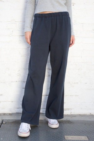 Navy Brandy Melville Anastasia Sweatpants | USA 73682-ZILU