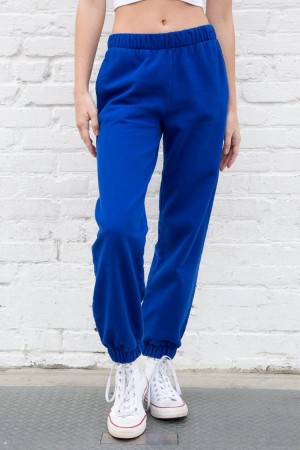 Royal Blue Brandy Melville Rosa Sweatpants | USA 26980-CBHW