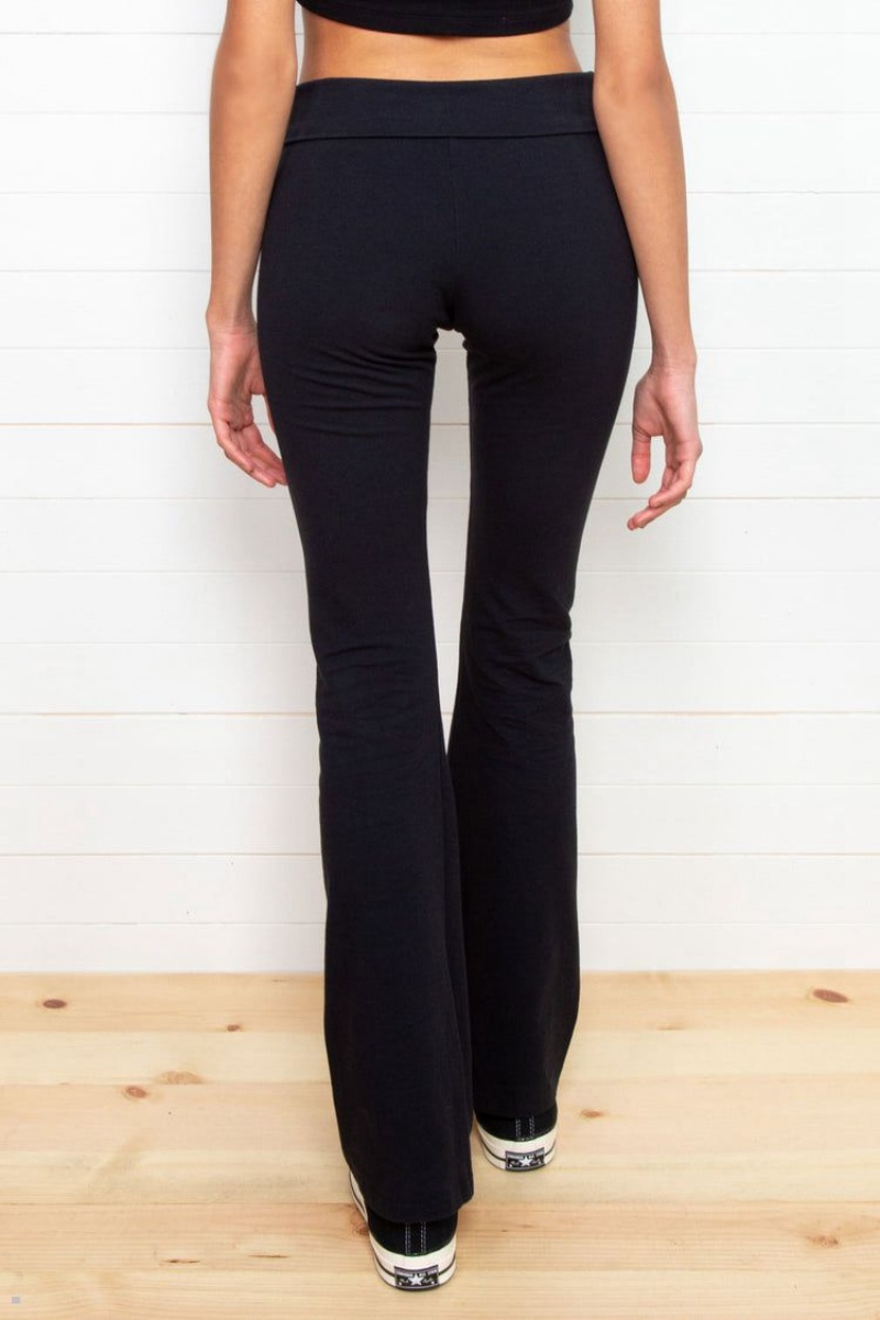 Black Brandy Melville Priscilla Pants | USA 76138-MPGV