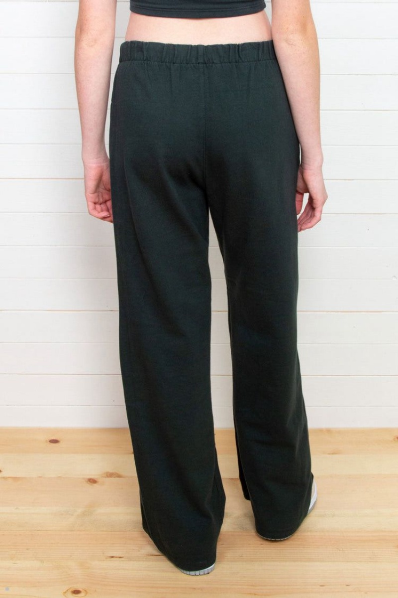 Dark Green Brandy Melville Anastasia Sweatpants | USA 18543-OMBR