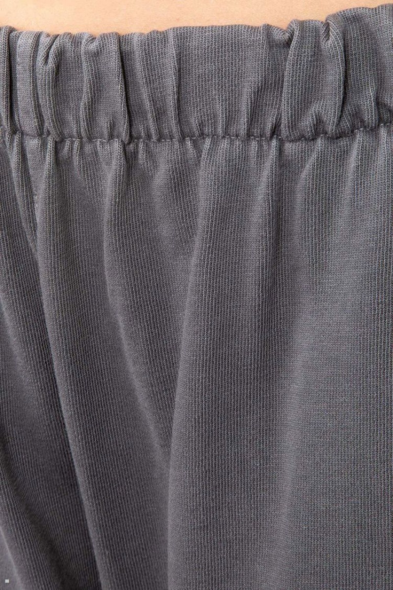 Dark Grey Brandy Melville Anastasia Sweatpants | USA 53092-QUVN