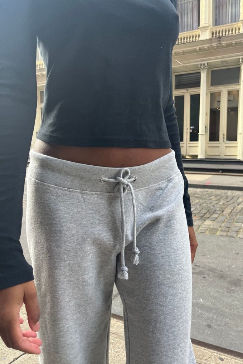 Grey Brandy Melville Rainey Sweatpants | USA 96273-LVKT