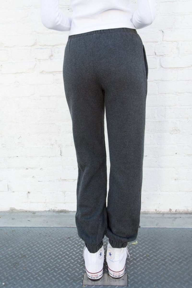 Grey Brandy Melville Rosa Sweatpants | USA 06182-YOQF