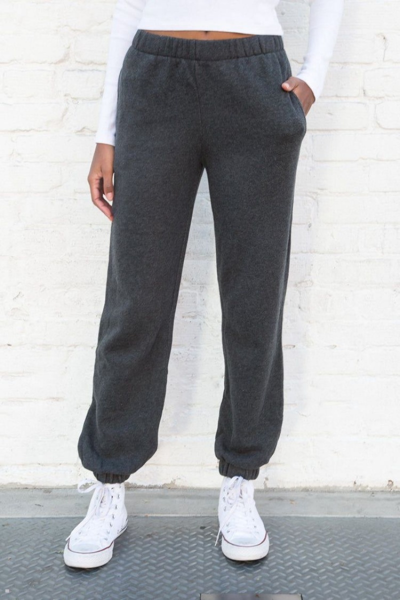 Grey Brandy Melville Rosa Sweatpants | USA 06182-YOQF