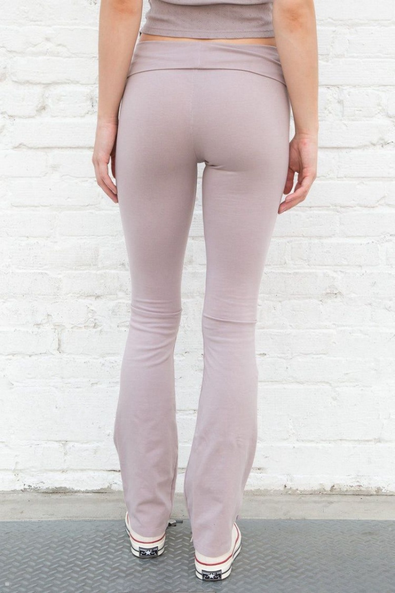 Light Purple Brandy Melville Priscilla Pants | USA 01437-CRMY