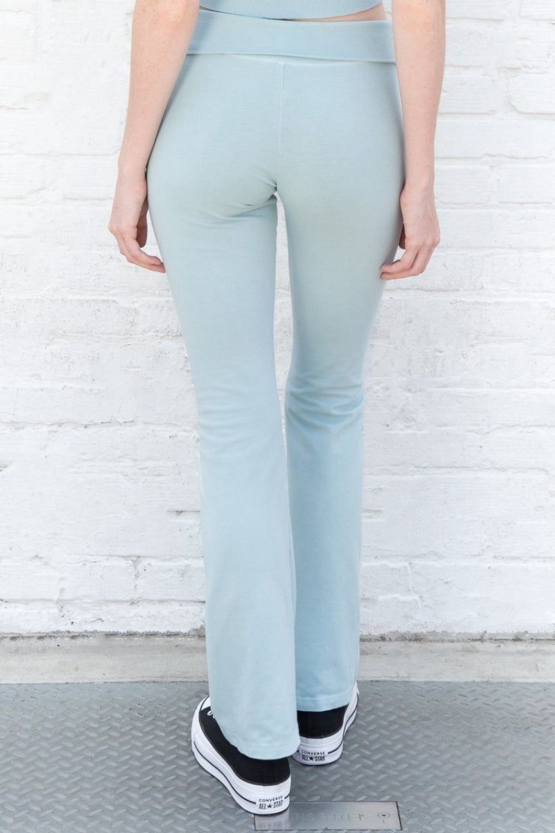 Light Turquoise Brandy Melville Priscilla Pants | USA 52981-SCVR