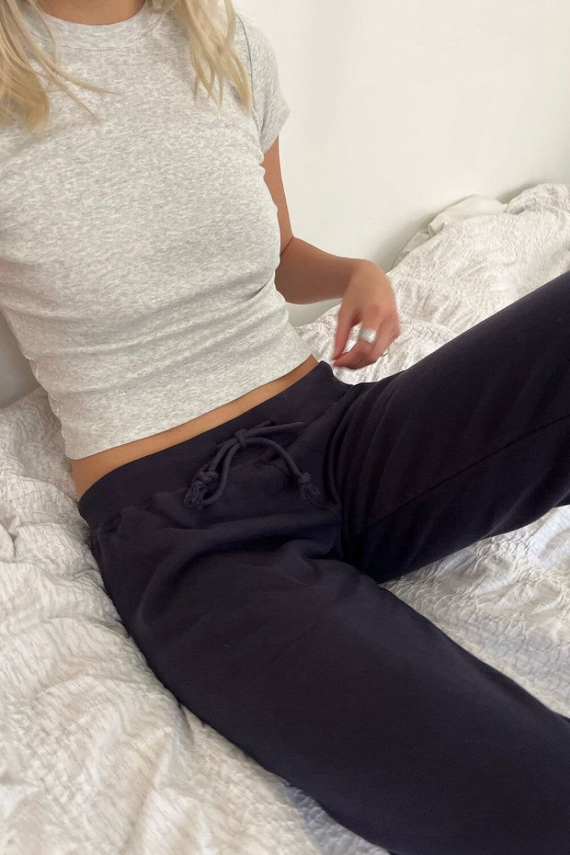 Navy Brandy Melville Rainey Sweatpants | USA 15629-BMWY